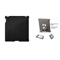 iBank(R) Rubberized Swivel Stand Back Cover for iPad 2/3/4